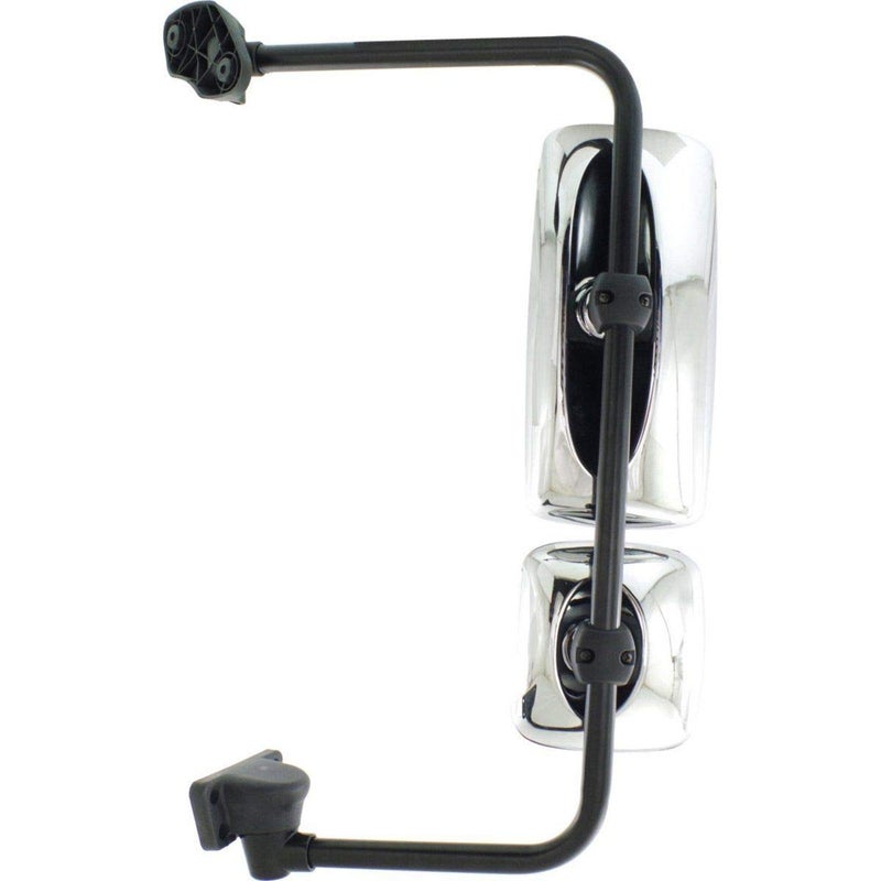 LONGLING Side View Main Manual Heated Mirror Truck Chrome Rear View Mirrors fit Freightliner M2 - Image 5